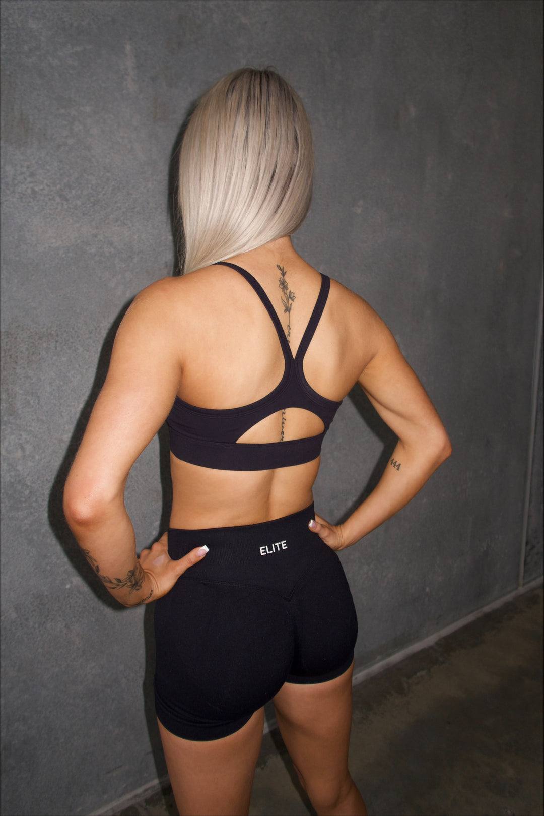 Alpha Elite 2.0 - The Micro Crop  - Midnight