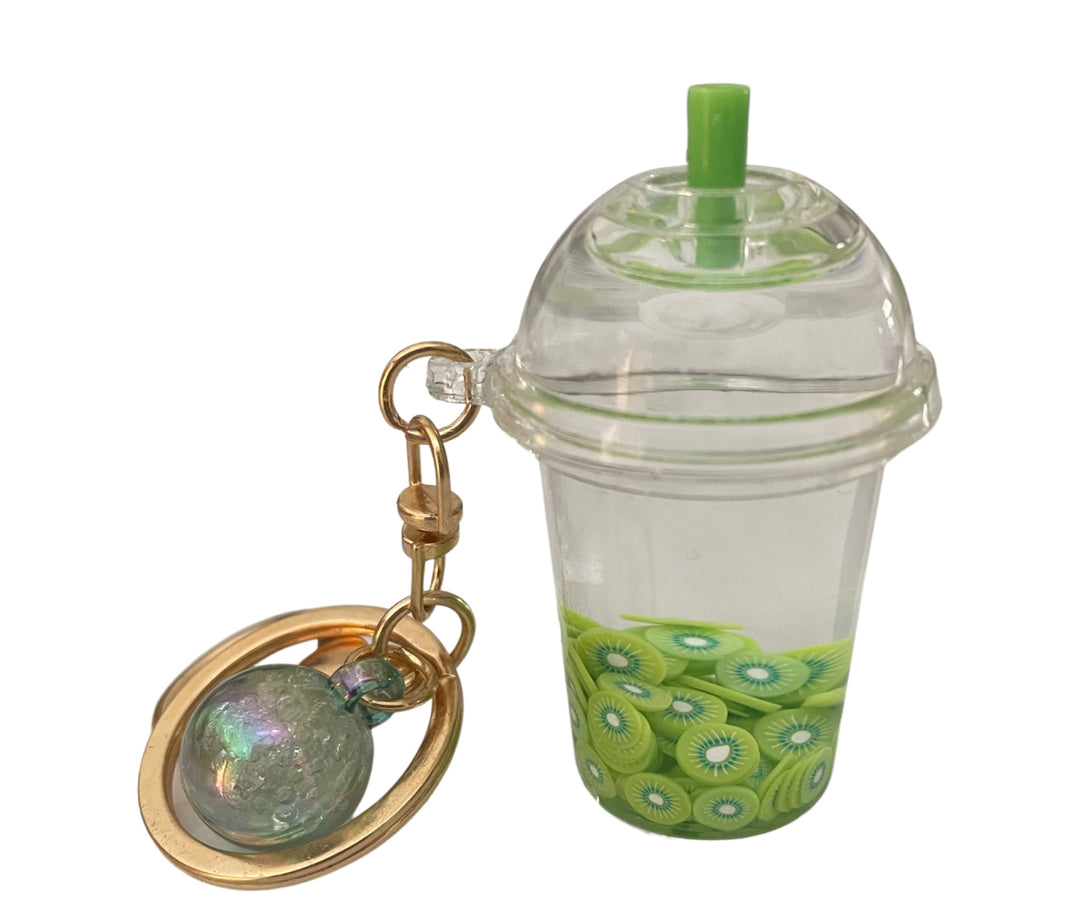 Floating Fruit Tea Key Rings