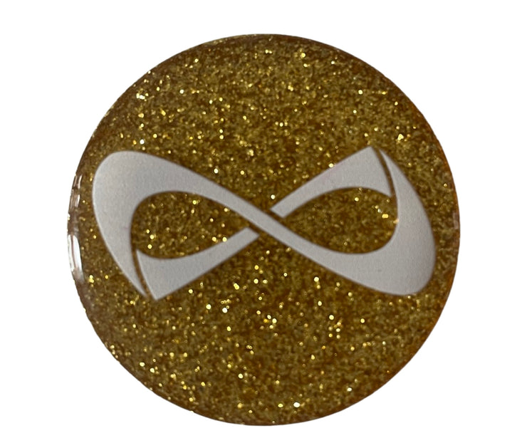 Limited Edition - Nfinity Glitter Pop Socket - Glitter with white logo