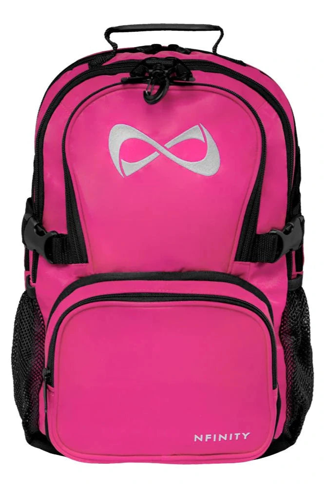 Pink top nfinity backpack